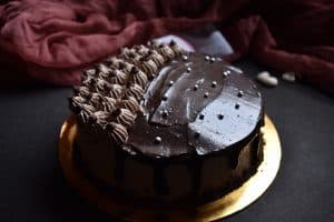 Dark Chocolate Mocha Cake